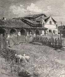 Mission San Antonio de Padua, Jolon, California, from 